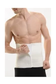 Lavinya Unisex Krem Angora Yünü Cırtlı Bel Korse - 2
