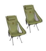 Sky Ultralight Katlanabilir Kamp Sandalyesi Haki 2 Adet thumbnail 1