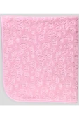 Breeze Yenidoğan Bebek Battaniyesi Desenli Pembe (104 X 121 Cm) - 1