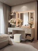 Zengo Gold Twin Line Puf, Kare thumbnail 1