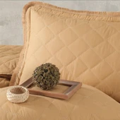 Clasy Çift Kişilik Yatak Örtüsü Tafana V4 Zencefil - 3