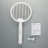 Şarjlı UV Katlanabilir Sivrisinek Öldürücü Raket thumbnail 3