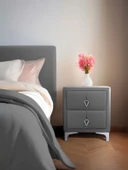 Harmony Silver Komodin, İki Çekmeceli thumbnail 1