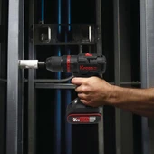 Kress KUC30.1 20Volt/2.0Ah Li-ion 60Nm Çift Akülü Kömürsüz Profesyonel Şarjlı Darbeli Matkap - 8