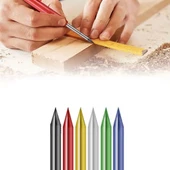 Derin Dip Konum Delik İşaretleme Kurşun Kalemi Yedek Uçları, 6 Adet Uç, thumbnail 2