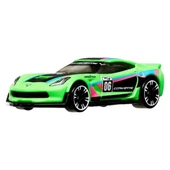 Hot Wheels Neon Speeder Arabalar Corvette C7 206 HLH72 HRW81 thumbnail 3