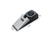 120db Kapı Durdurma Alarmı Titreşimli, Emniyet Kama Kapı Durdurucu, Alarm Durdurucu, Engelleme Seyahat Güvenlik Uyarısı, 120dB, (1 Adet) thumbnail 4