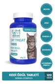 muvicado Derma Deri Ve Tüy Kedi Ödül Tableti Kedi Ödülü Köpek Vitamini Biyotin Tüyü Bakım Seti thumbnail 1