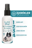 muvicado Kedi Köpek Göz Kulak Ağız Bakım Solüsyonu Yüz Deri Temizleme Hijyen Spreyi 100 ml - 3