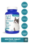 muvicado Kedi Ödül Tableti Multi Vitamin Kedi Tüy Tüyü Bakımı Kedi Ödülü Kedi Ödül Maması - 1