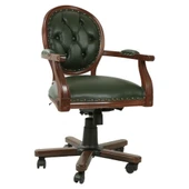 Madalyon Ahşap Çalışma Sandalyesi thumbnail 4