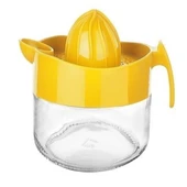 300ml Cam Hazneli Pratik Limon Narenciye Sıkacağı KC-405 thumbnail 4