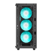 DEEPCOOL 700W 80+ CC560 v2 GAMING MID-TOWER PC KASASI thumbnail 3