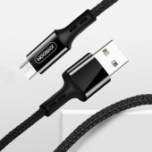 Joyroom S-M351 Mikro Şarj ve Data Kablosu 1M Siyah - 1
