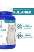 muvicado Kedi Ödül Tableti Mix Kedi Ödülü Deri Tüy Bağışıklık Multivitamin Tablet Kedi Biyotin Tüy Bakım Seti - 4