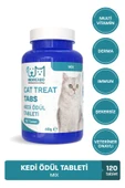 muvicado Kedi Ödül Tableti Mix Kedi Ödülü Deri Tüy Bağışıklık Multivitamin Tablet Kedi Biyotin Tüy Bakım Seti - 1
