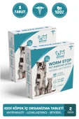 muvicado Kedi Köpek İç Organizma Parazit Köpek Kedi Vitamini Kedi İç Dış Anti Parazit Kedi Köpek Ödülü - 1