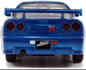 Jada Fast & Furious Brian’s Nissan Skyline GT-R (R-34) 1:24 - 97173 - 4