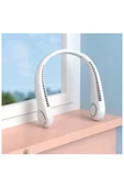 Vothoon Askılı Boyun Tipi Fan 3 Kademeli Ayar USB Type-C Şarjlı Sessiz & Eller Serbest Soğutma Çift Motorlu - 4