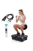 SMAYLİNG Titreşimli Spor Aleti Bluetooth & USB Müzik Çalarlı Egzersiz ve Platformu - 5