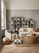 Lunna İskandinav Yuvarlak Orta Sehpa thumbnail 1