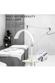 SMAYLİNG Sıkıştırmalı Ay Lamba 17 İnç Makeup Nail Oje Tırnak Kİrpİk Led Işık Güzellik Salonu Beauty - 1