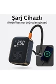SMAYLİNG Kablosuz Dijital Hava Kompresörü | 4000 mAh Powerbank | 5 Modlu Şişirme Pompası - 1