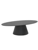 Oslo Meşe Oval Orta Sehpa - 6