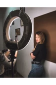 ELROND A+ Kalite Megalux Ring Light Led Işık Halkası 14 Inç Profesyonel Influencer Işığı Ve 210 Cm Monopod - 4
