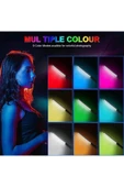 SMAYLİNG El Rgb Çubuk Led Floresan Lamba Fotoğraf Stüdyosu Tiktok Profesyonel Dolgu Işığı Taşınabilir+tripod - 7