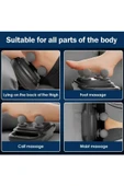 SMAYLİNG 4 Başlıklı Ergonomik Masaj Tabancası Derin Doku Sırt Boyun Masaj Aleti Ağrı Sızı Giderici Sıkılaşma - 5