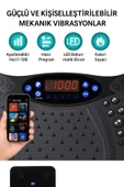 SMAYLİNG Titreşimli Spor Aleti Bluetooth & USB Müzik Çalarlı Egzersiz ve Platformu - 4