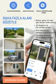 SMAYLİNG Solar Güneş Enerjili Kamera | 4G Sim Destekli, Çift Lens, HD Görüntü, Su Geçirmez Güvenlik Kamerası - 4