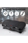 SMAYLİNG Titreşimli Spor Aleti Bluetooth & USB Müzik Çalarlı Egzersiz ve Platformu - 1