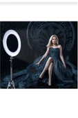 ELROND A+ Kalite Megalux Ring Light Led Işık Halkası 14 Inç Profesyonel Influencer Işığı Ve 210 Cm Monopod - 6