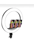 SMAYLİNG Ring Light Led 18’’ 45 Cm Işık Halkası Tiktok Youtube + 210 Cm Ayak Dahil Ring Light Led Kuaför - 7