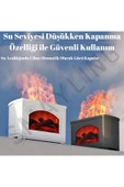 SMAYLİNG Şömine Görünümlü Hava Nemlendirici Aromatik Oda Kokusu 270 ml Difüzörü Buhar Makinesi - 7
