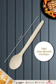 Doğal Şimşir Ağacı Ahşap Tahta Kaşık Spatula Seti Ağaç Kaşık (6lı Set) - 2