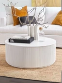 Lunna İskandinav Yuvarlak Orta Sehpa thumbnail 7