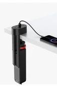 SMAYLİNG Akım Korumalı Priz Masa Kenarı Ayarlanabilir 3 Priz 2 Usb 1 Type C Girişli Priz 1.8 M U. Kablo - 6