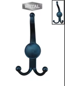 Metal Boncuk Portmanto Askısı Siyah Duvar Tipi – Tekli thumbnail 1