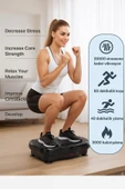 SMAYLİNG Titreşimli Spor Aleti Bluetooth & USB Müzik Çalarlı Egzersiz ve Platformu - 3