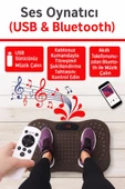 SMAYLİNG Titreşimli Spor Aleti Bluetooth & USB Müzik Çalarlı Egzersiz ve Platformu - 8