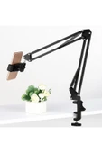 SMAYLİNG Üstten Çekim Telefon Standı + Bluetooth Kumanda Tripodlu Yayıncı Aksesuarı 360° Ayarlı - 8