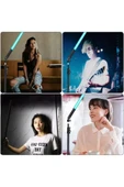 SMAYLİNG El Rgb Çubuk Led Floresan Lamba Fotoğraf Stüdyosu Tiktok Profesyonel Dolgu Işığı Taşınabilir+tripod - 6