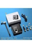 SMAYLİNG Dijital Göstergeli Fonksiyonel Şişirme Pompası Hava Kompresörü Powerbank 4000mah Led Işık - 7