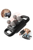 SMAYLİNG 4 Başlıklı Ergonomik Masaj Tabancası Derin Doku Sırt Boyun Masaj Aleti Ağrı Sızı Giderici Sıkılaşma - 1