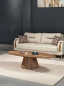 Oslo Ceviz Oval Orta Sehpa thumbnail 1