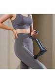 SMAYLİNG Çift Etkili Şarjlı Masaj Tabancası – Kas Gevşetme, Çok Fonksiyonlu Fitness ve Darbeli Titreşim - 4