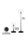 SMAYLİNG Teleskopik Halka Lamba Ring Light Taşınabilir Katlanır Selfie Işığı Makeup Led Tripod Işık - 6